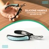 Cuticle Trimmer with Non-Slip Grip Handle Professional Stainless Steel Cuticle