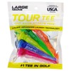 TOUR TEE LARGE NEONS 5 PACK GOLF TEES