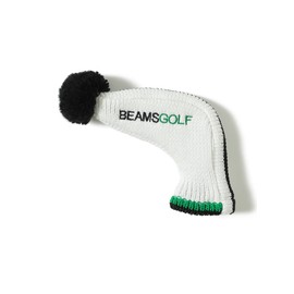 Beams Golf Knit Putter Cover 2 (Pin-Type), green