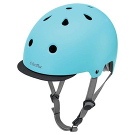 Electra Bicycle Electra Fahrrad Helm Solid Color Serie Fidlock ABS Innenpolster waschbar, EHelmetSC, Farbe Powder Blue - Matt Blau, Größe S
