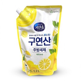 Mugunghwa Kitchen Soap Citric Acid Dish Soap Lemon Mint Scent 1.2L 3ea