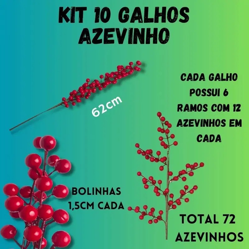 Wj Adorno Navideño Con Forma De Pico De Acebo Y
