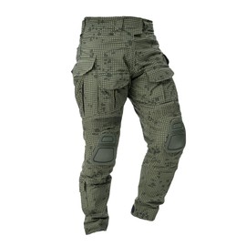 IDOGEAR OUTDOOR Men's G3 Combat Pants with Knee Pads, Camouflage, Tactical, Green, 30W x 31L