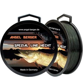Angel-Berger Special Line Fishing Line Target Fishing Line Eel, Trout, Pike, Zander, Carp, Cod, White Fish (Pike, 0.35 mm / 11.40 kg)