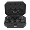 7pcs Electronic Dice LED Rechargeable with Charging Compartment Light Up
