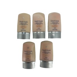 COVERGIRL 5 PACK NOS Covergirl Fresh Look Liquid Foundation Buff Beige SPF15 Vintage