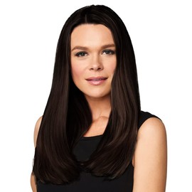 Hairdo Clip Free 16 Inch Invisible Hair Extension by Hairuwear - R6 Dark Chocolate