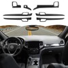 RT-TCZ Carbon Fiber Center Console Dashboard Panel Trim Inner Door