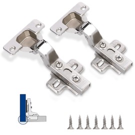 JIELIANWL Set of 2 hinges (new) with soft close for Besta with 2 hinges and 8 screws (C)