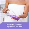 Medlind ReadyBath LUXE (8 Wipes/1 Pack), Scented, Extra Thick Adult