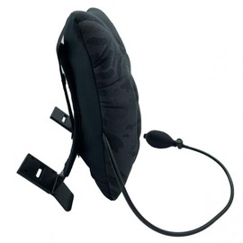 Sit-Back Air Backrest Cushion Fabric Mex Black