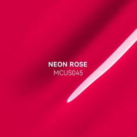 MAYCHAO 15ML Neon Rose Gel Nail Polish 1Pc Bright Rose Pink Gel Polish Soak Off UV LED Nail Polish Nail Art Starter Manicure Salon DIY at Home, 0.5 OZ