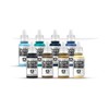 Vallejo Infinity O-12 Colour Set with Fi, 9 Piece Set