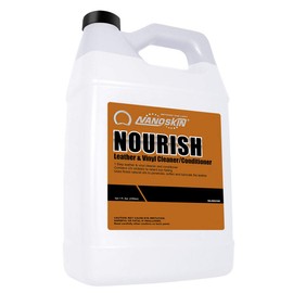 Nanoskin Nourish Leather and Vinyl Cleaner/Conditioner [NA-NOU128], 1 Gallons, White