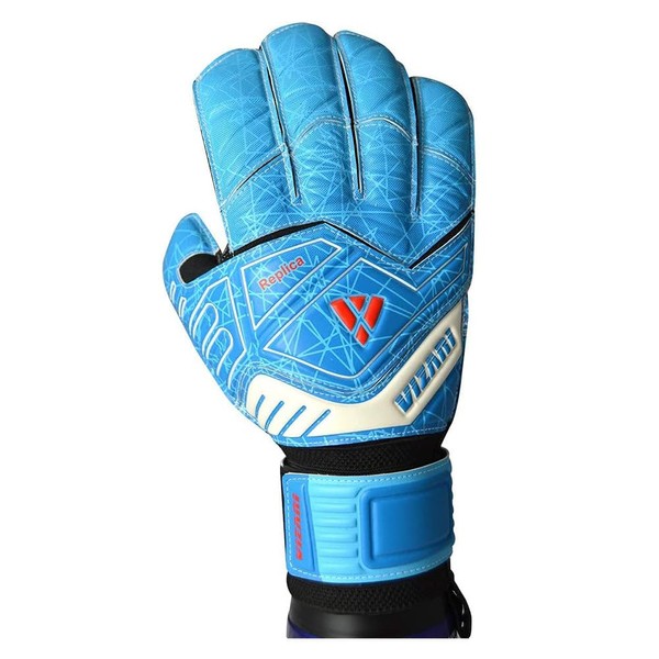 Vizari Replica F.P. Soccer Goalkeeper Gloves with Finger Support for