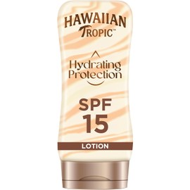 Hawaiian Tropic Silk Sun Loción SPF15 180ml – Hidratación ligera