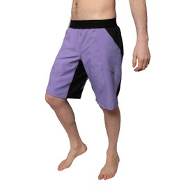 Ucraft Pantalones cortos antigravedad, elásticos, ligeros y transpirables, Graphite, Large