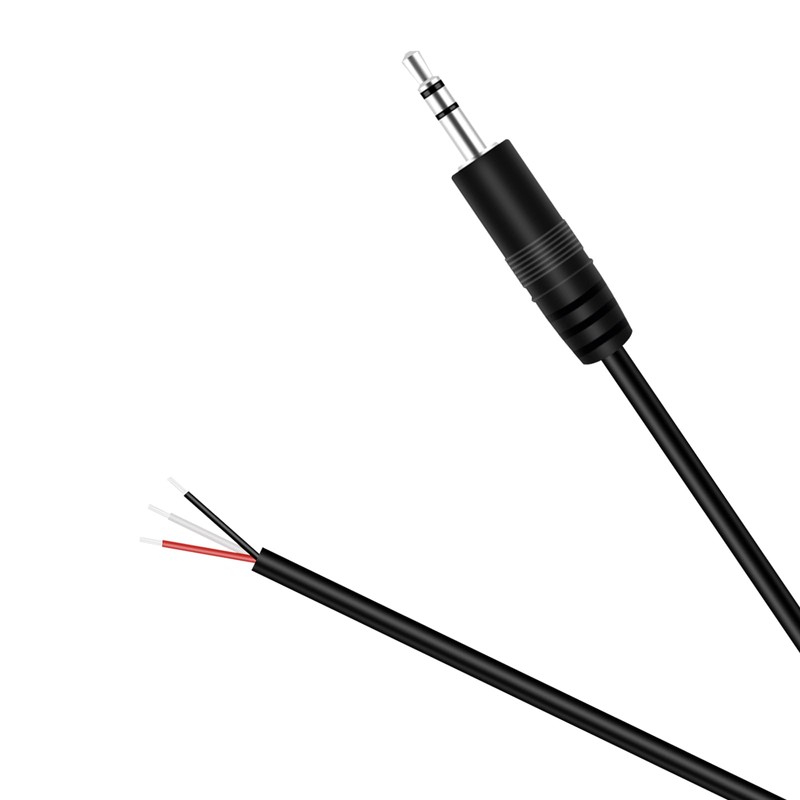 Fancasee 3.5mm 1/8" to Speaker Wire, 2-Pack 10FT 3.5mm TRS
