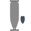 RIZTAIK Ironing Board, Compact and Space Saver,Size 13 x 43,