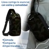 Bluelander Mochila Antirrobo Cruzada, Bolso de Pecho para Hombre con
