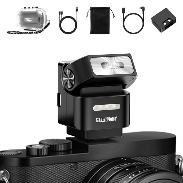 MEDALight F2 Mini Camera Flash 2.4GHz Wireless Off-Camera Flash for