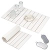 Kitchen Drying Mat Combo - Diatomite Mat - Dish Scrubber
