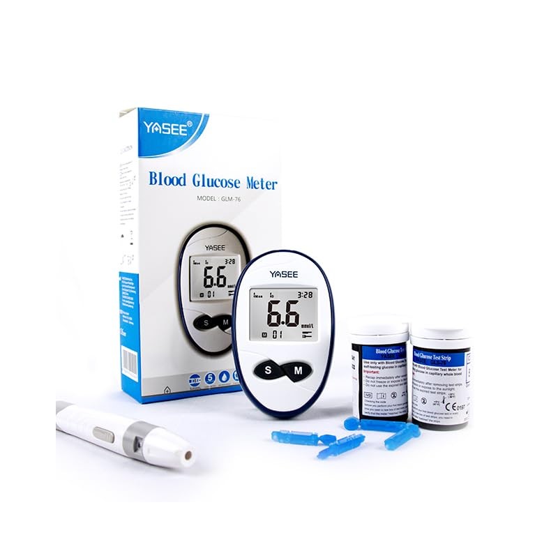 Blood Glucose Monitor for Home Use, Tests Sugar Levels with