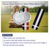 E TRUEE Golf Ball Marker with Golf Stroke Counter Bracelet,