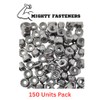 Mighty Fasteners 18-8 Stainless Steel Nylon Insert Lock Nut 10-24