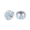 TA-VIGOR 10Pcs #8-32 Nylon Hex Lock Nuts, Carbon Steel Nylon