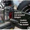 Fits Jeep Tj Wrangler 2 Pc Diamond Plate Rear Body