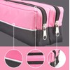ARPAN Large Pencil Case with Double Zipper Fabric Pencil Case