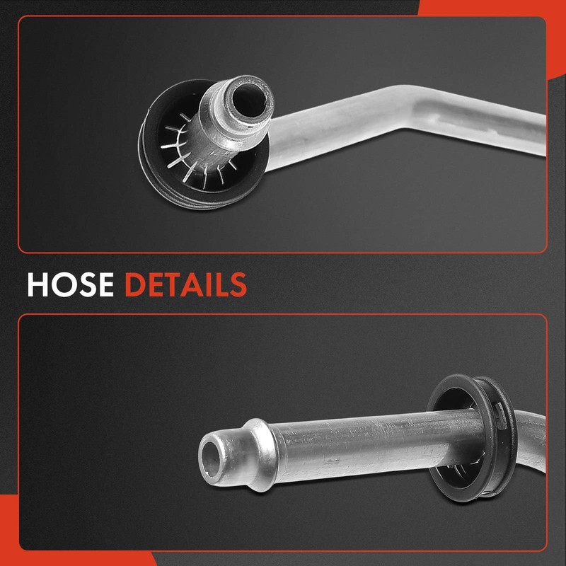 A-Premium Automatic Transmission Oil Cooler Line Hose Assembly Compatible with