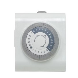 DEFIANT 15 Amp 24-Hour Plug-In Heavy-Duty Timer with 2-Grounded Outlets
