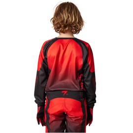 Shift MX by Fox Racing Youth White Label Jersey - Posn for Dirt Bike, Motocross, Offroad, & ATV Riding & Racing