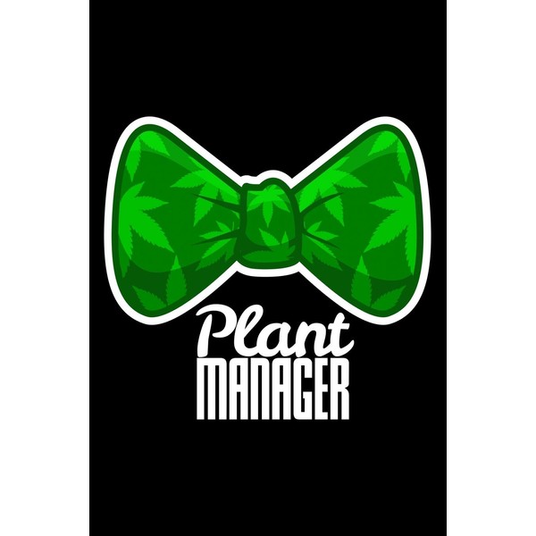 Plant manager bow tie: 6" x 9" 120 pages quad