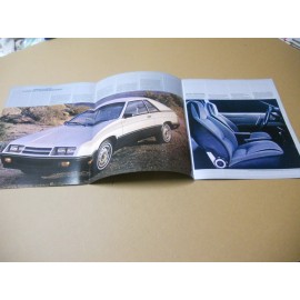 NOS Original 1984 Dodge Charger Sales Brochure