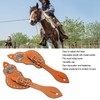 Spur Strap Artificial Leather Adjustable Western Spur Strap with Buckle