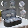 Gigmeta Pencil Case Pencil Case 5 Compartments Large Supply Pencil