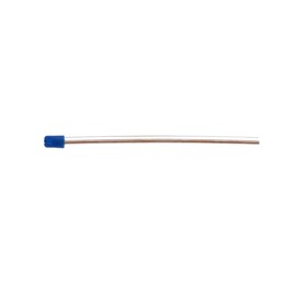 HSB 101522, Clear/Blue, Disposable Dental Saliva Ejectors – Soft, Flexible, and Efficient Suction Tubes, 100/Bg