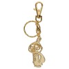 Moomin Gold Key Chain Little My Horizontal 059227 Vol.2 MOOMIN Gold