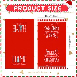 Cosiesnest Pack of 2 Tea Towels Christmas Kitchen Towels 45 x 66 cm Super Absorbent Tea Towels Kitchen Towels Christmas Soft and Durable Kitchen Towels Cotton