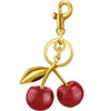 Cute Cherry Bag Charm Keychain for Handbags and Purses