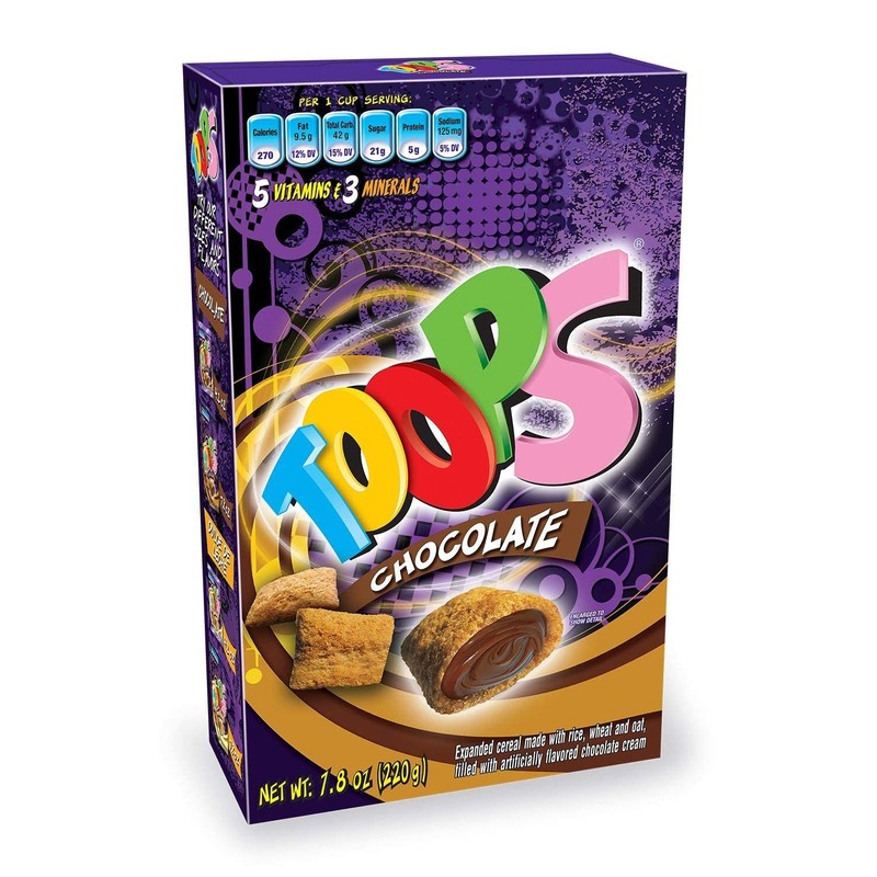 Toops Bundle – Cereal filled with Chocolate Cream 220g /