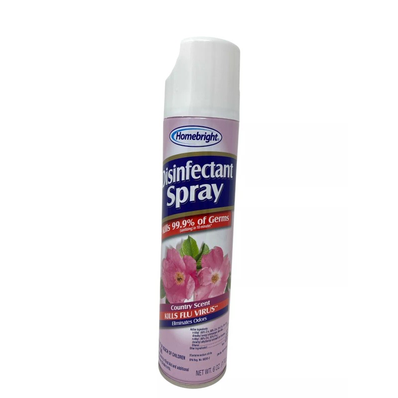 Homebright Disinfectant Spray Country Scent Pack of 3 Kills 99.9%