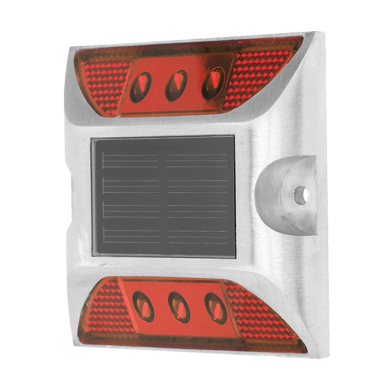 LED Solar Power Ground Marker Lights Waterproof Outdoor Driveway Road