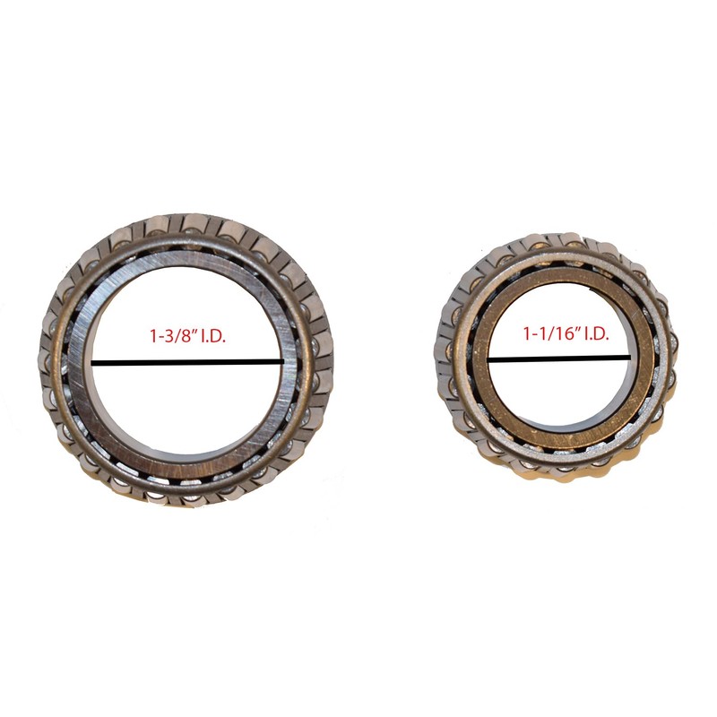 Rigid Hitch Trailer Hub Kit - for 1-3/8" Inner /