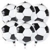 Pack of 6 Football Balloons, Football Balloons, 22 Inch 4D