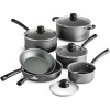 Nonstick Pots and Pans Set 10 Piece 6 Cookware Set,