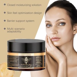 Beef Tallow for Skin & Honey Balm - All-in-One Moisturizing Cream for Face and Body - For Dry and Sensitive Skin, Provides Long-Lasting Hydration and Forms a Protective Barrier (81g,2.86OZ)